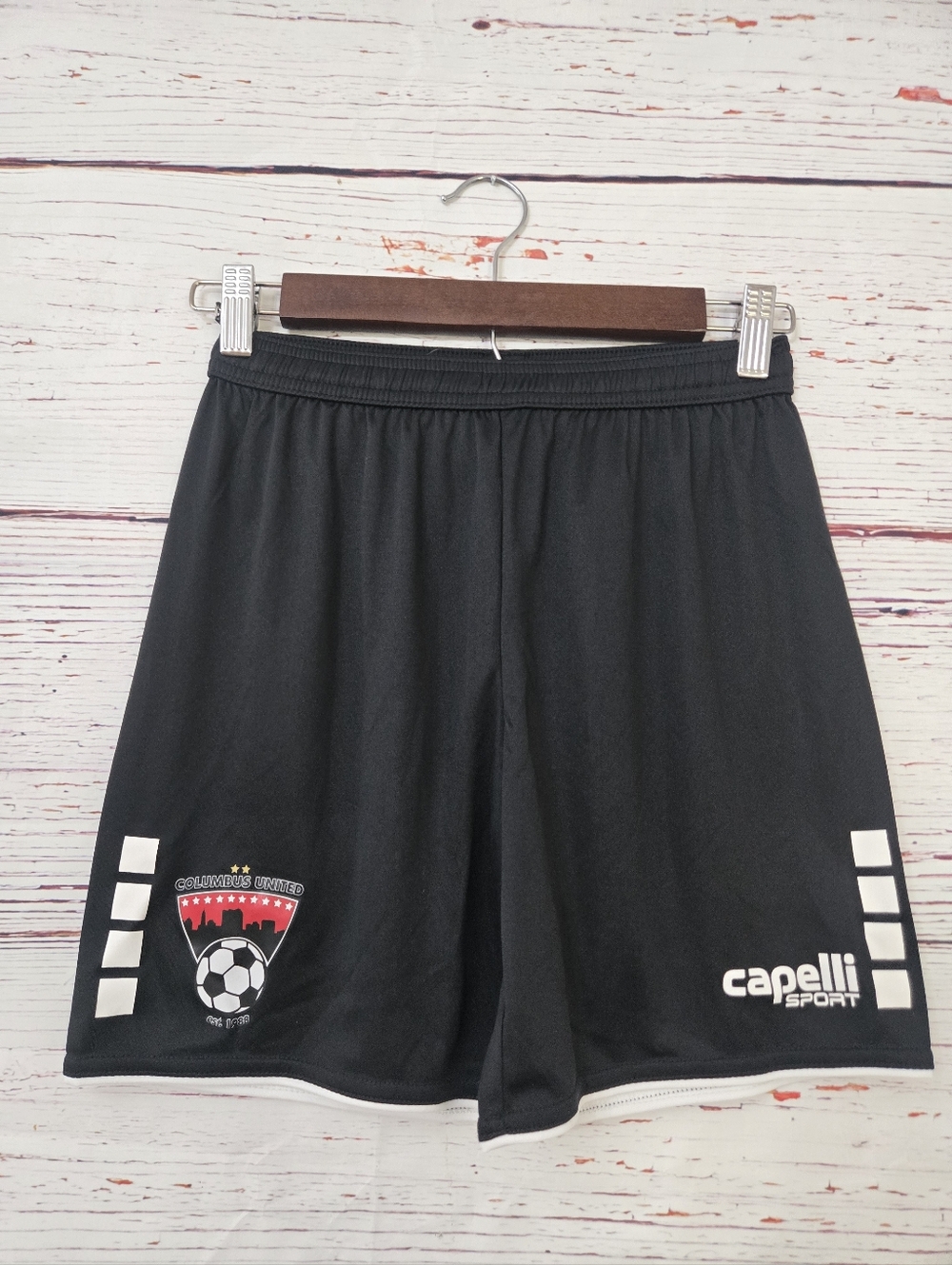 Capelli Sport Columbus United Soccer Shorts Youth M 10-12 NWT